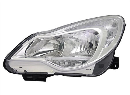 Opel Corsa D Makyajlı Kasa Ön Sol Far 10 Model Sonrası Gm