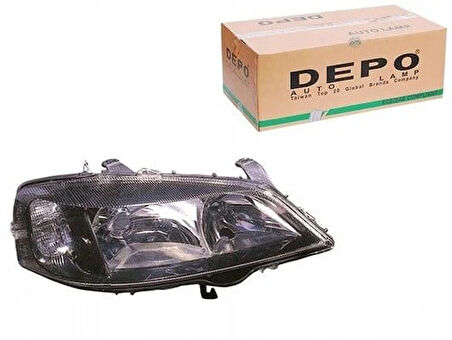 Opel Astra G Füme Sağ Far DEPO