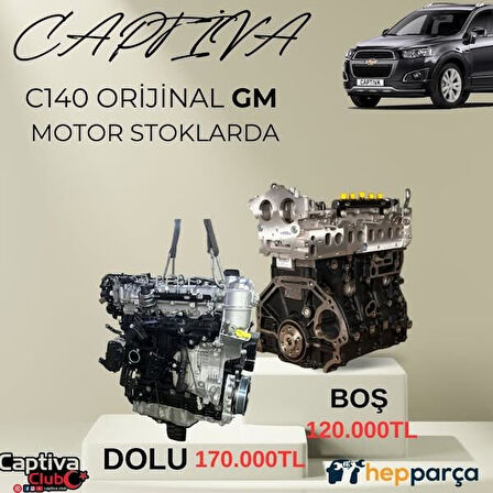 C140 BOŞ MOTOR