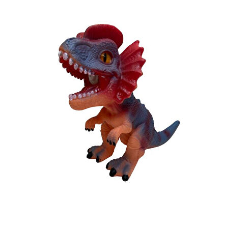Soft Dinazor Neon Gözlü 24 Cm - LD6206B-Dilophosaurus