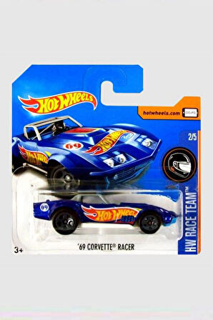 Hot Wheels - 69 Corvette Racer (1/64) 2017 Serisi