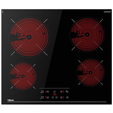 Teka Ankastre Set Siyah (ATV 60 PRO BK-HAK 625 BK-TBC 64010 TTC)