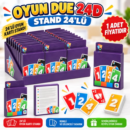 S01005311 Oyun 24D Stand 24 Lü (1 Adet Fiyatıdır)