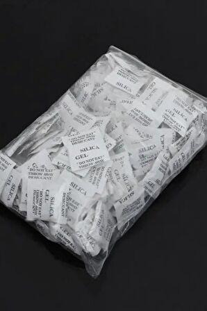 1 Gr 500 Adet Silikajel Nem Alıcı Silika Jel Rutubet Önleyici Küf Giderici Silica Gel