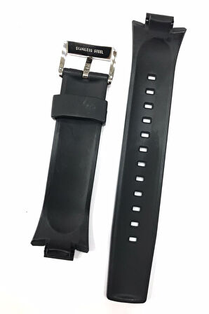 Casio Edifice EF-529-1AV Siyah Silikon Orijinal Saat Kordonu