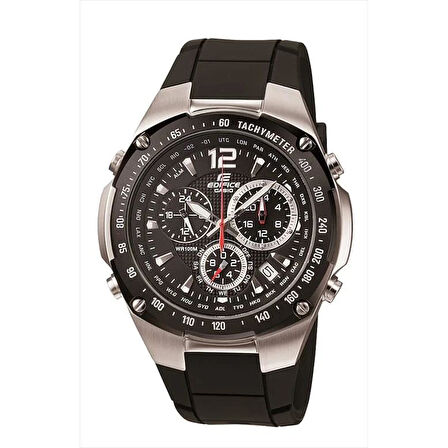Casio Edifice EF-529-1AV Siyah Silikon Orijinal Saat Kordonu