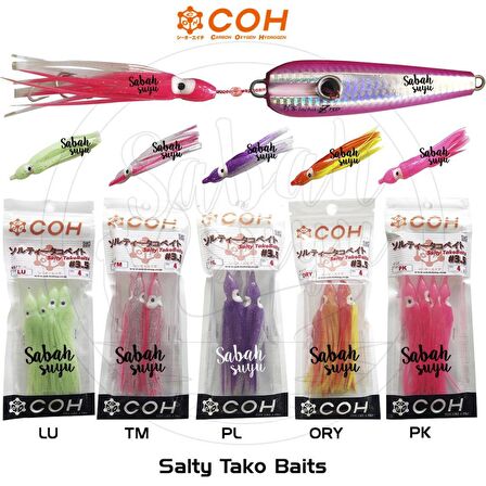 COH Salty Tako Bait Silikon Ahtapot 9cm - ORY