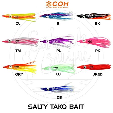 COH Salty Tako Bait Silikon Ahtapot 9cm - ORY