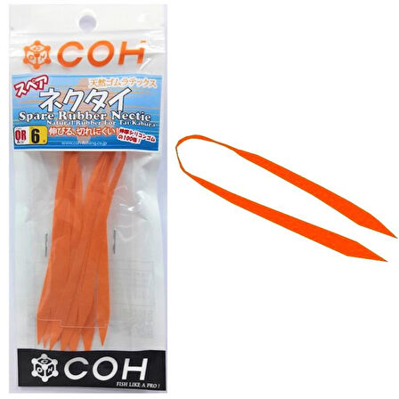 COH Natural Nectie Tai Rubber Kuyruk - OR