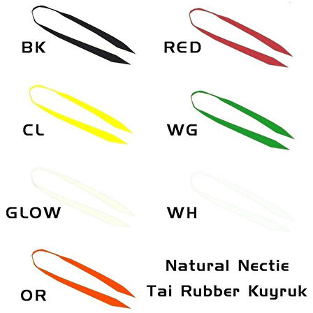 COH Natural Nectie Tai Rubber Kuyruk - CL