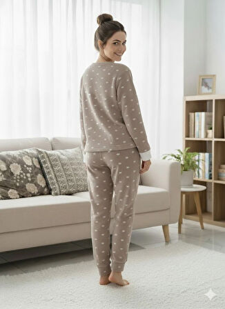 KADIN POLAR PİJAMA TAKIM