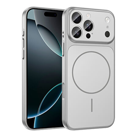 iPhone 15 Pro Kılıf Kablosuz Şarj Özellikli Kamera Korumalı Formen Kapak