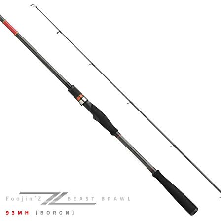 Apia Foojin'Z Beast Brawl  Boron 93MH 2.82m 10-56gr Spin Olta Kamışı