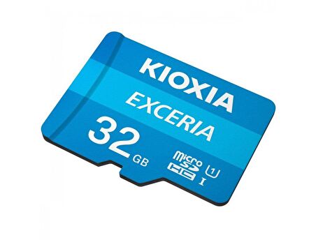 KIOXIA 32GB EXCERIA MICRO SDHC UHS-1 C10 100MB/sn LMEX1L032GG2