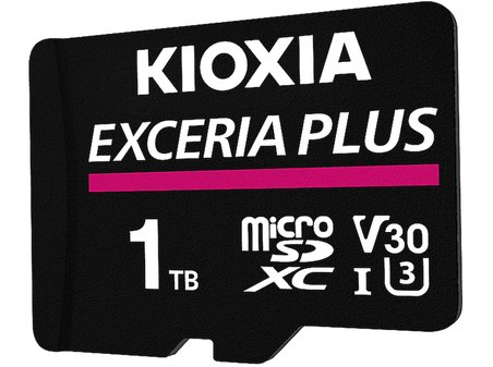 Kioxia Fla 1 Tb Microsd Exceria Plus Uhs1 R98 Hafıza Kartı Siyah