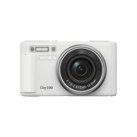Yashica City 100 Beyaz Dijital Fotoğraf Makinesi
