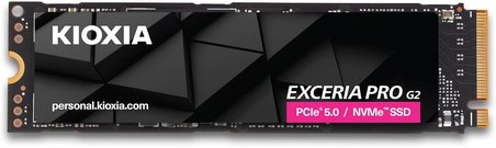 Kioxia Exceria Pro G2 PCIe NVMe Gen5 2TB SSD 14900/13400 MB/sn LVE10Z2T04G8