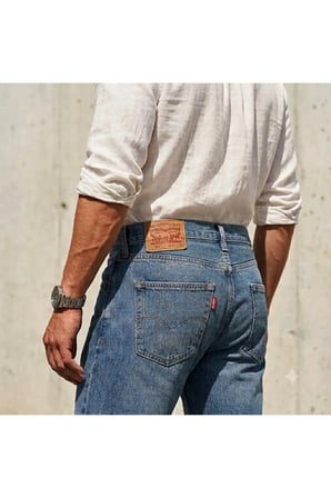 501 original fit premium denim erkek klasik kot pantolon--3306 Lacivert / 36/32