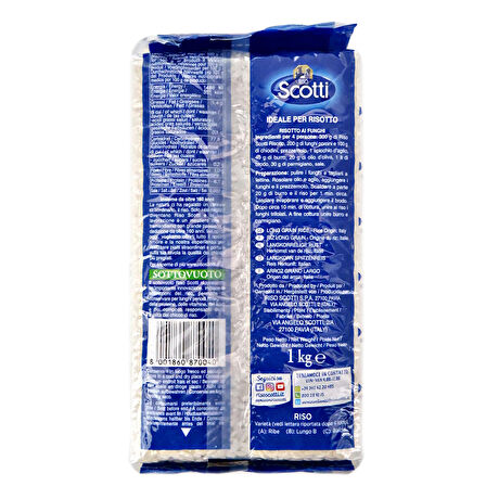 Scotti Risotto Pirinci 1 kg