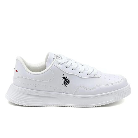 U.S. POLO ASSN. 3M ABE3FX UNISEX SPOR AYAKKABI BEYAZ 36-40 Beyaz