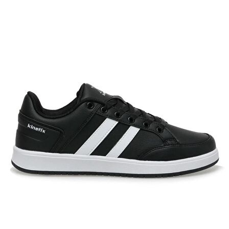 KINETIX  3M KORT PU 3FX ERKEK SPOR AYAKKABI SIYAH_BEYAZ 40-45 Siyah-Beyaz