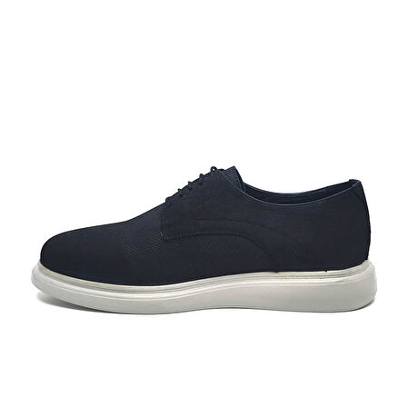 MODESA 249-19 ERKEK DERI CASUAL SUET AYAKKABI SIYAH Siyah