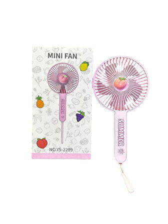 Avuç İçi Taşınabilir Şarjlı Vantilatör Mini El Fanı YS-2289