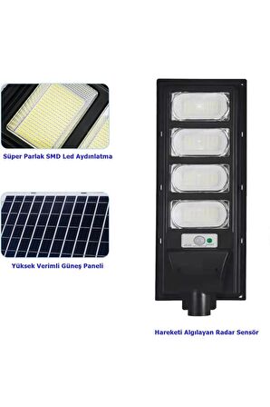 Hero 200W SOLAR SOKAK AYDINLATMA