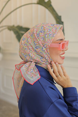 Silk Home Soft Pamuk Eşarp Turuncu, Mavi, Bej, Yeşil, Fuşya