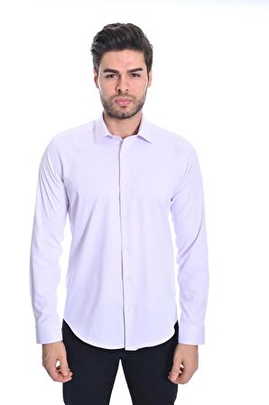 UZUN KOLLU STREÇ ERKEK GÖMLEK
