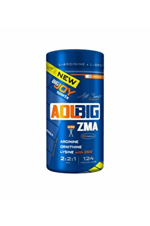 Bigjoy Sports Aolbig Zma 124 Bitkisel Kapsül 31 Porsiyon Kompleks