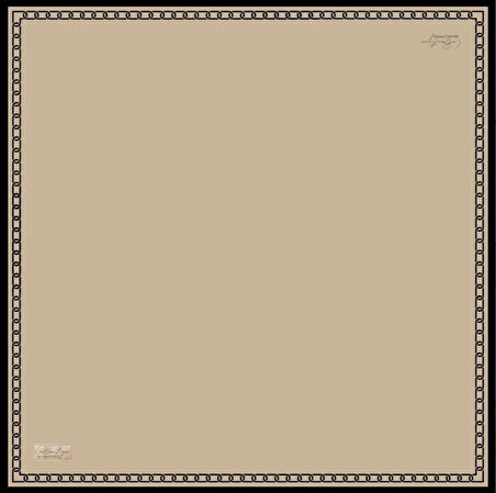 La Boutique Tivil Saf İpek Eşarp 237304 - 49097 Vizon Karışık Desen