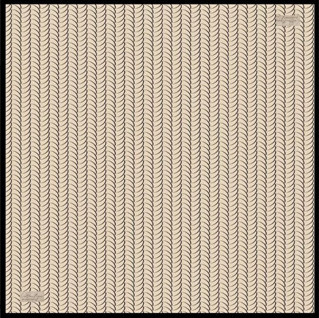 La Boutique Tivil Saf İpek Eşarp 234602 - 49050 Vizon Karışık Desen