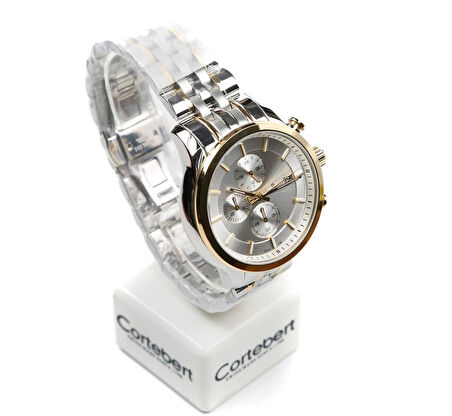 İsviçre Cortebert Safir Cam Fonksiyonlu Erkek Kol Saati