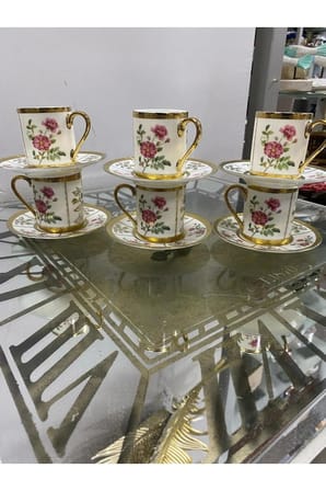 Rsy-228 6’Lı Porselen Fincan Takımı (Tatum)