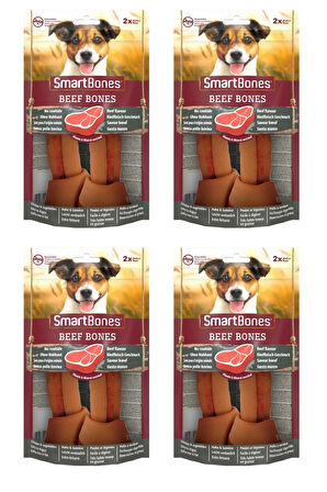 Smartbones Biftekli Medium Kemik 2 Li 158 Gr. X 4 Adet