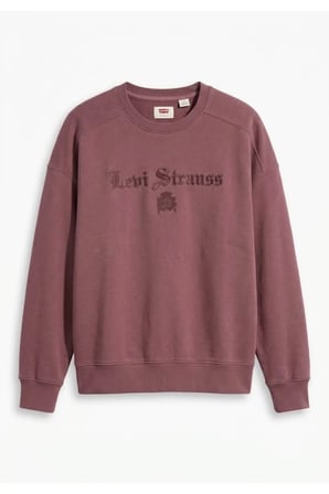 regular fit pamuk kumaş Erkek Standart Grafikli Sweatshirt -0157 k.Bordo / XL