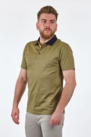 Barca Polo Yaka Zeytin Erkek T-Shirt 1102494
