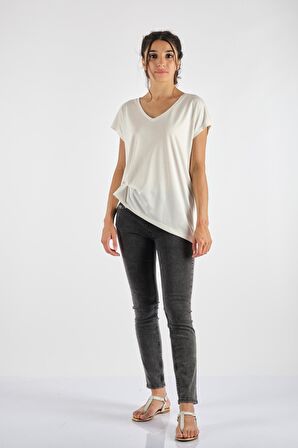 Garmenty Ekru Kadın Penye 30405083