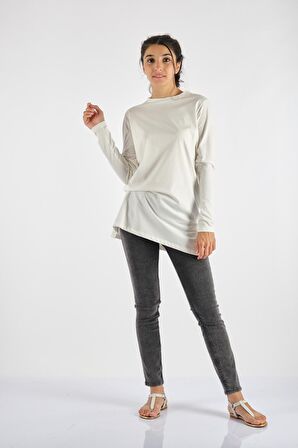 Garmenty Ekru Kadın Tunik 1102511