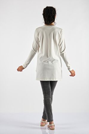 Garmenty Ekru Kadın Tunik 1102511