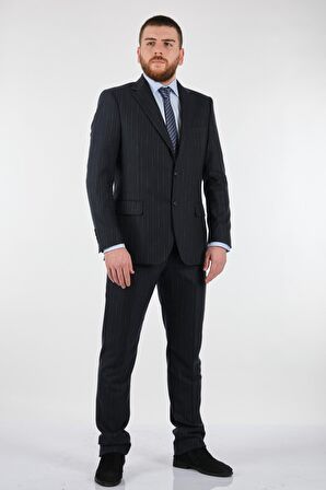 Tom Becker Slim Fit Lacivert Erkek Takım Elbise 1000SC970