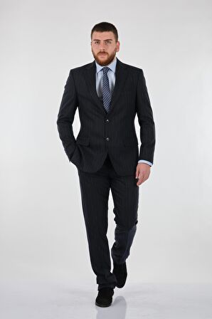 Tom Becker Slim Fit Lacivert Erkek Takım Elbise 1000SC970