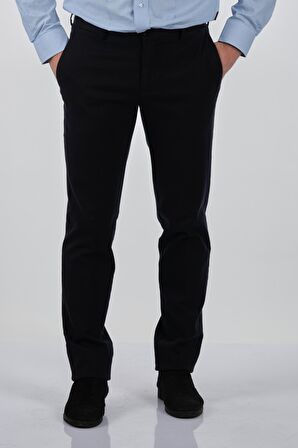 ECER BORU PAÇA NORMAL BEL LACİVERT ERKEK PANTOLON 04636120