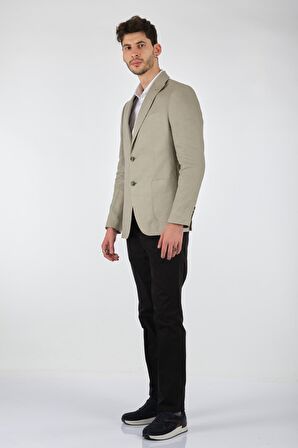 Tom Becker Keten Bej Erkek Ceket CRS45112059