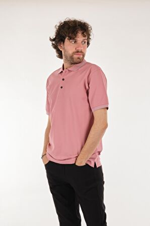 Nehir Polo Yaka Pudra Erkek T-Shirt 221500207