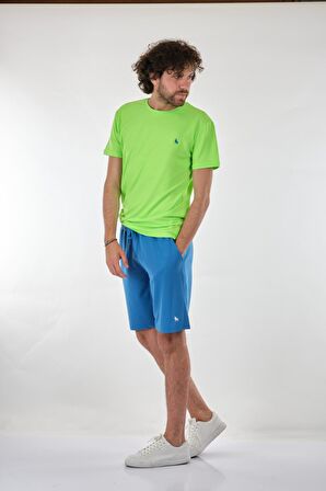 Polo Bisiklet Yaka Yeşil Erkek T-Shirt BK-313002