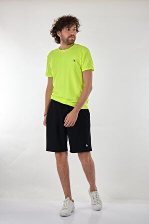 Polo Bisiklet Yaka Sarı Erkek T-Shirt BK-313002