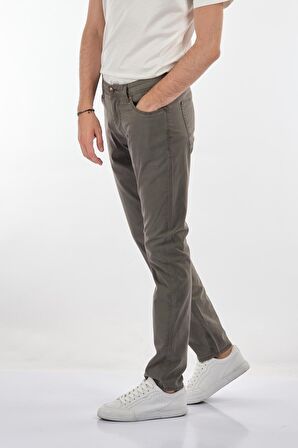 Ecer Boru Paça Normal Bel Yeşil Erkek Pantolon 01030210