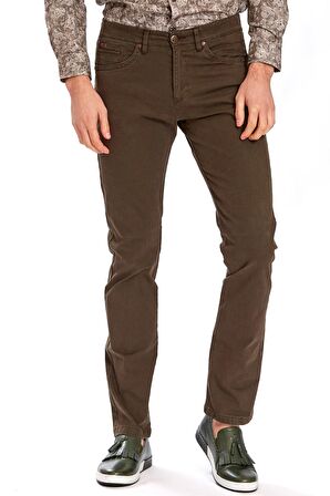 Ecer Regular Fit Yeşil Erkek Pantolon 06530920